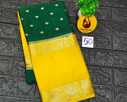 Premium Quality Mysore Crepe Sarees -MYSORE50
