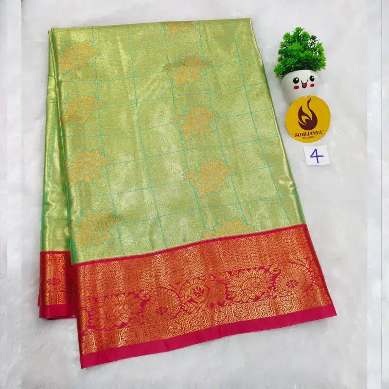 Dharmavaram Semi Pattu Sarees (4)- SALE