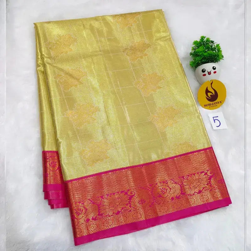 Dharmavaram Semi Pattu Sarees (5)- SALE