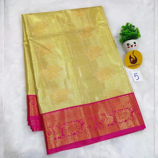 Dharmavaram Semi Pattu Sarees (5)- SALE