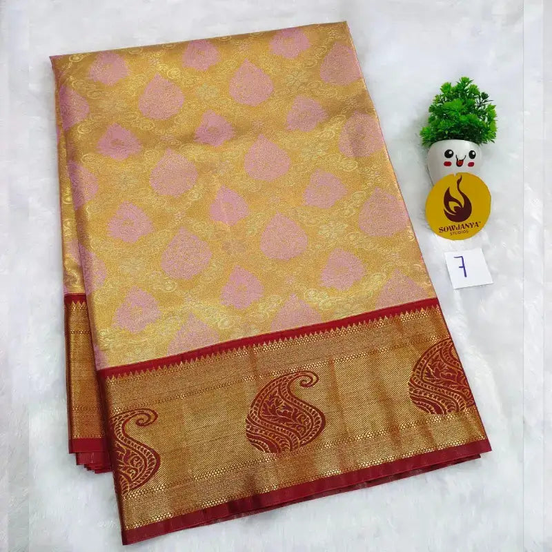 Dharmavaram Semi Pattu Sarees (7)- SALE