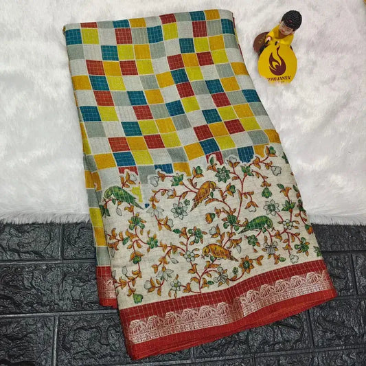 Premium Marshmellow Sarees With Zari Border - SSGAP