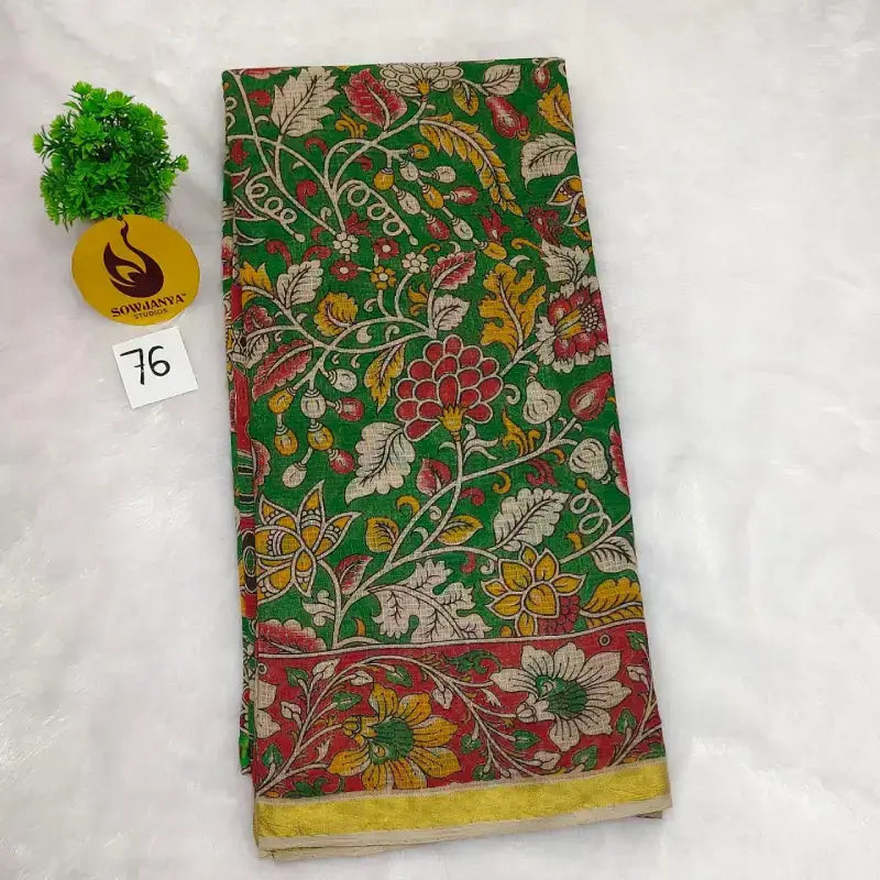 ORIGINAL PEDANA Kalamkari KOTA Cotton Sarees (76)- BLEND