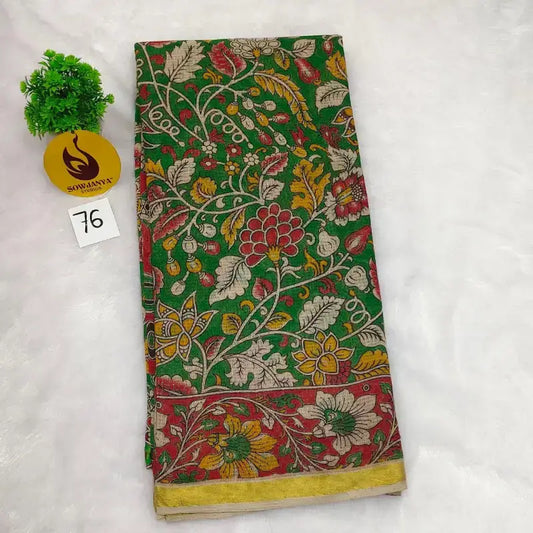 ORIGINAL PEDANA Kalamkari KOTA Cotton Sarees (76)- BLEND