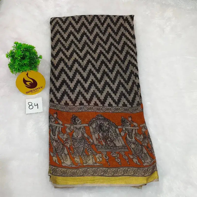 ORIGINAL PEDANA Kalamkari KOTA Cotton Sarees (84)- BLEND