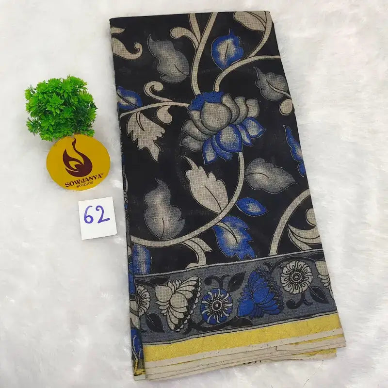 ORIGINAL PEDANA Kalamkari KOTA Cotton Sarees - BLEND62