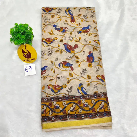 ORIGINAL PEDANA Kalamkari KOTA Cotton Sarees - BLEND69