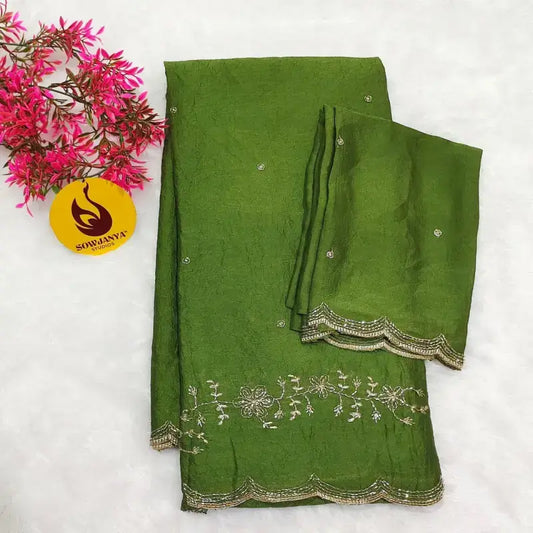Rangoli Crush Beads Work Design - SPARK