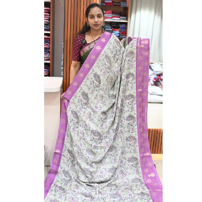 Premium Fancy Sarees With Zari Border - SSGAP