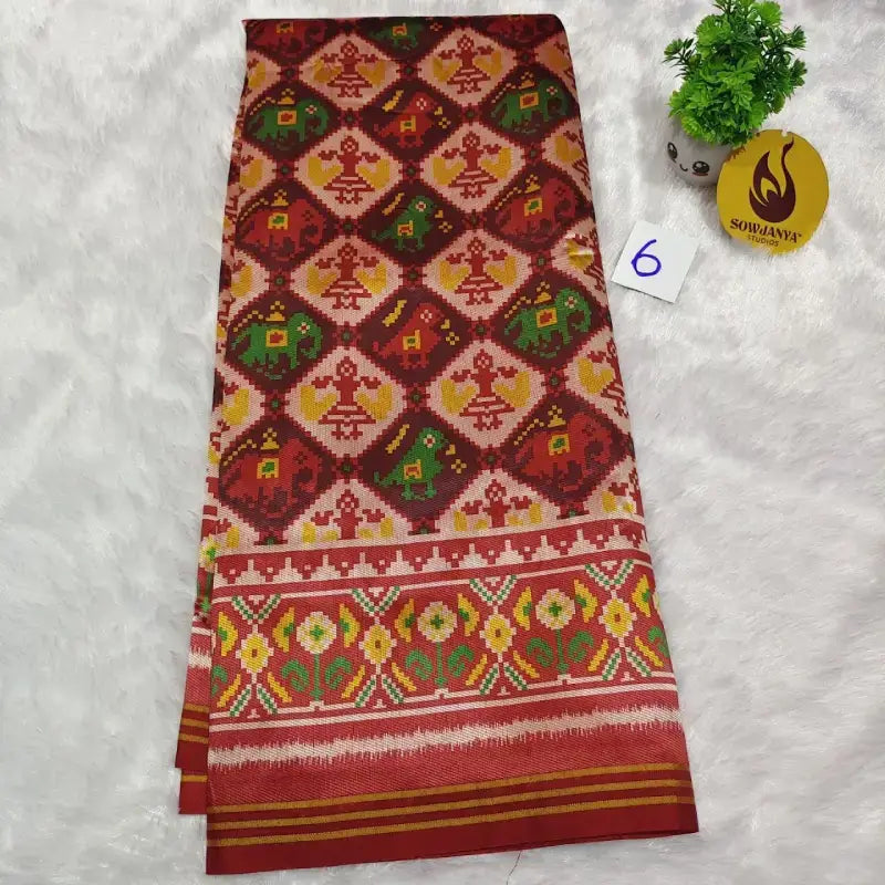 Premium Semi Patola Sarees - PATOLA6