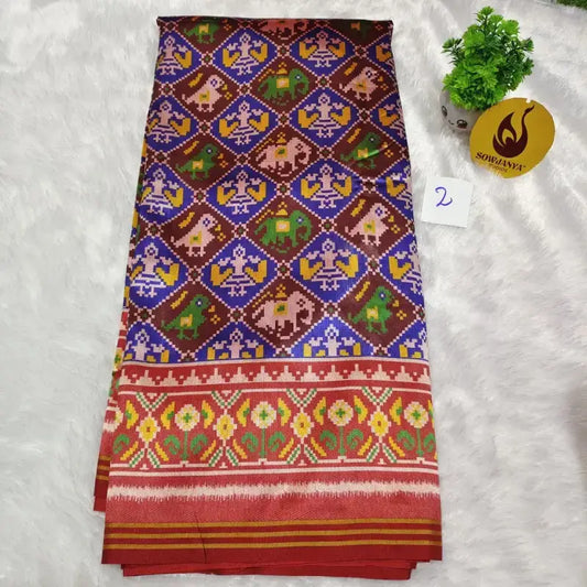 Premium Semi Patola Sarees - PATOLA2