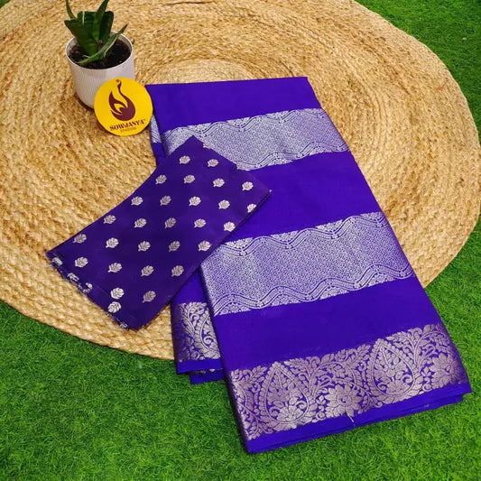 Premium Viscose Crape Georgette Saree- MEGA23