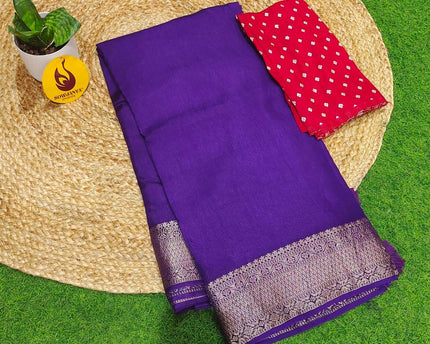 Premium Viscose Crape Georgette Saree's - SSBRC04