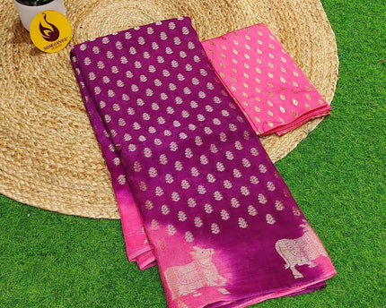 Premium Georgette Shibori Saree's - SSENT4