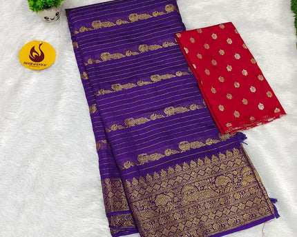 Premium Sattin Crape Saree's - SSSAT4