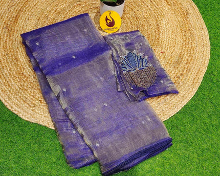 Premium Tissue Organza Saree's - SSTSU5