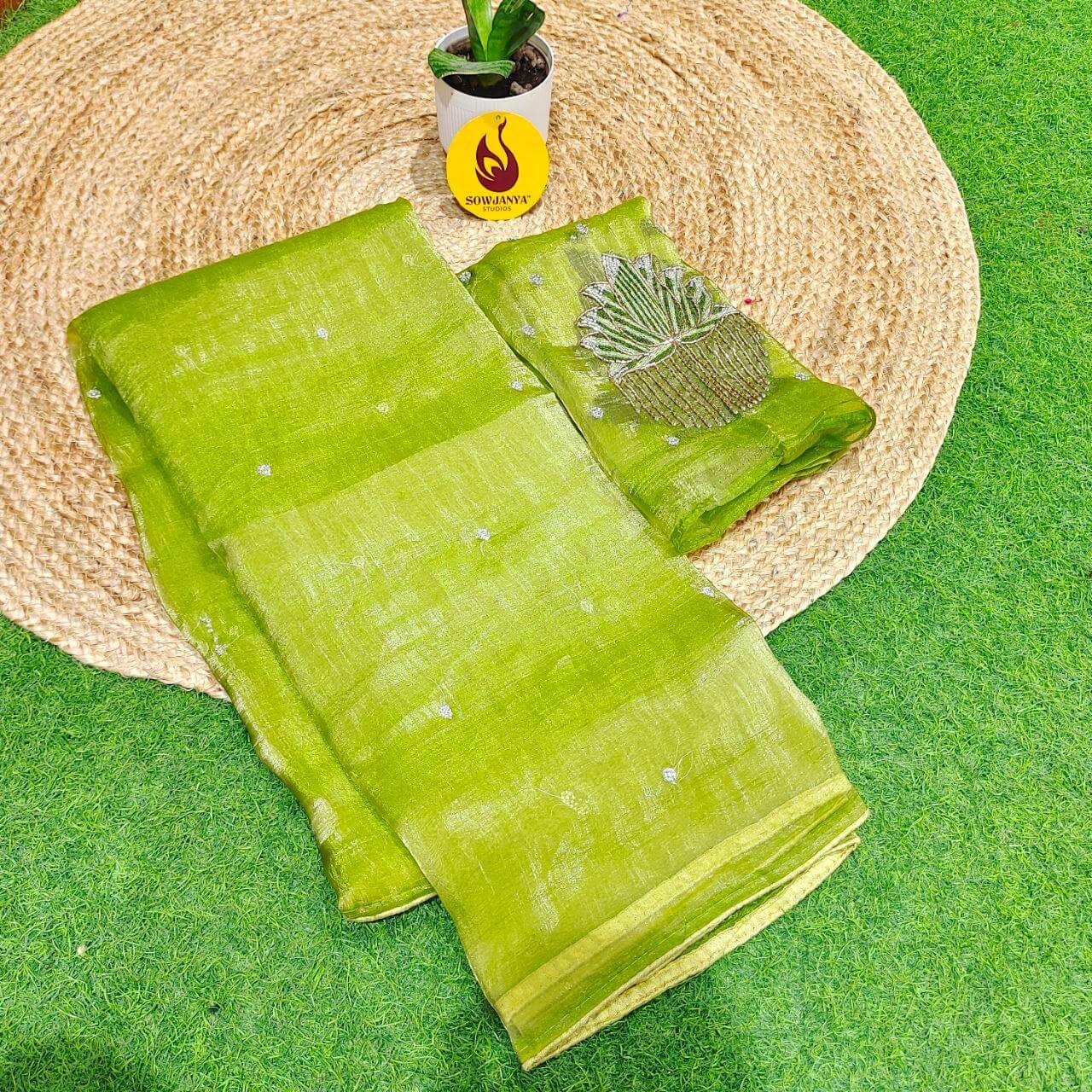 Premium Tissue Organza Saree's - YEAR