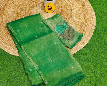 Premium Tissue Organza Saree's - SSTSU4