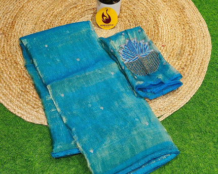 Premium Tissue Organza Saree's - SSTSU6