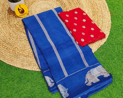 Premium Viscose Crape Georgette's Saree's - SSRUS5