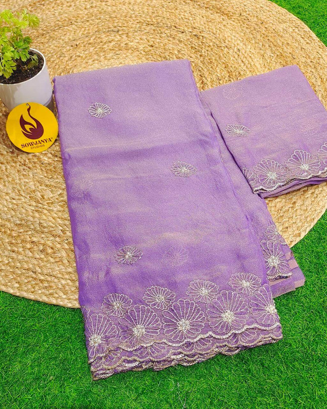 Premium Shimmer Georgette's Saree's - SSSPS3