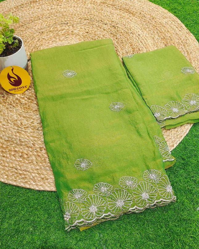 Premium Shimmer Georgette's Saree's - SSSPS4