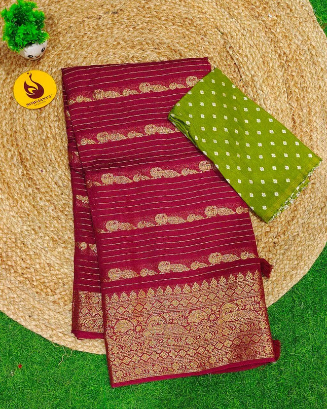 Premium Sattin Crape Saree's - SSSAT6