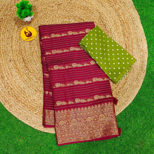 Premium Sattin Crape Saree's - SSSAT6