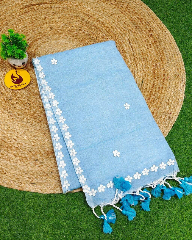 Premium Khadhi Cotton Sarees - SSKHD7