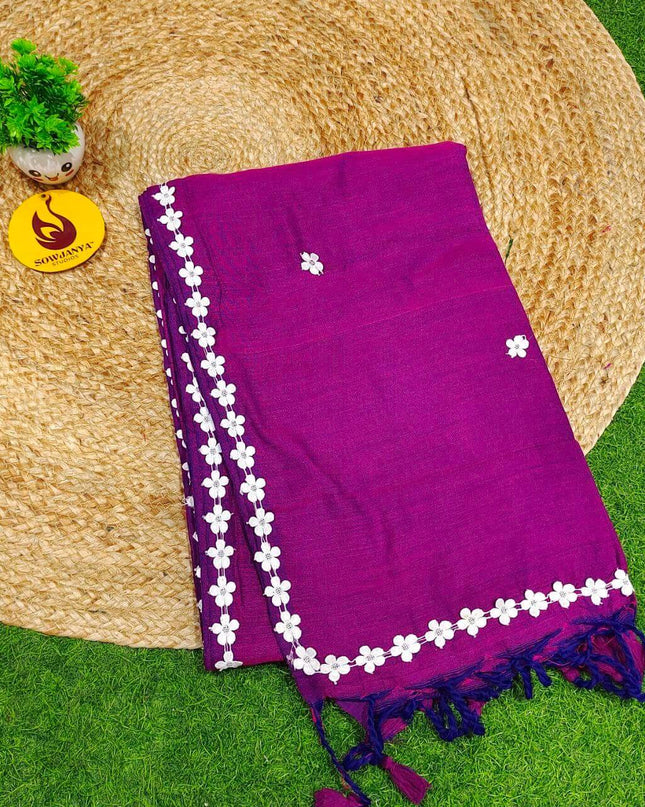 Premium Khadhi Cotton Sarees - SSKHD5
