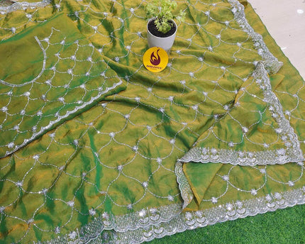 Premium Space Silk Work Sarees-SSSPC05
