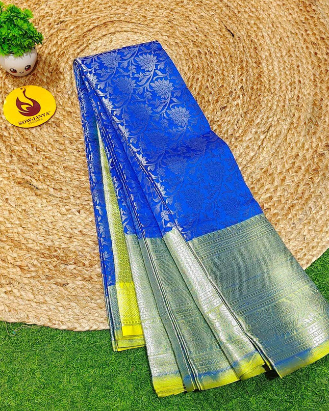 Premium Fancy Pattu Sarees - SSAKA15