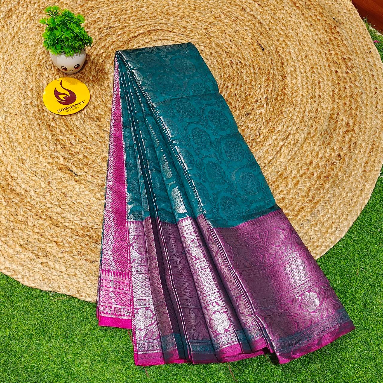 Premium Fancy Pattu Sarees - SSAKA34