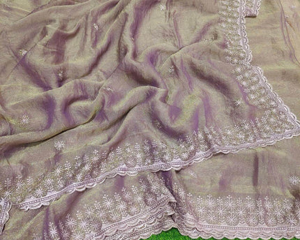 Premium Space Silk Work Sarees-SSSPC36