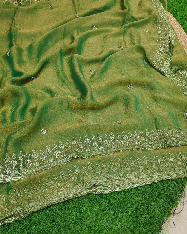 Premium Space Silk Work Sarees-SSSPC33