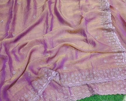 Premium Space Silk Work Sarees-SSSPC34