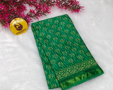 Premium Soft Mul Cotton With Jari boarder  Saree's- SSMUL10