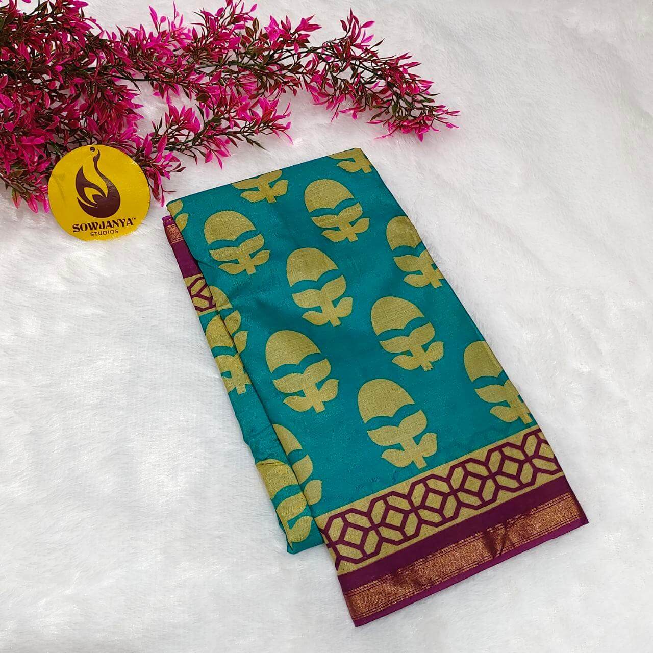 Premium Soft Mul Cotton With Jari boarder  Saree's- SSMUL23