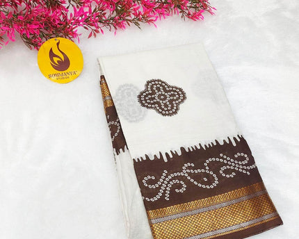 Premium Soft Mul Cotton With Jari boarder  Saree's- SSMUL24