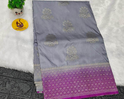 Pure Dola Silk with Zari work Sarees - SSPDS12