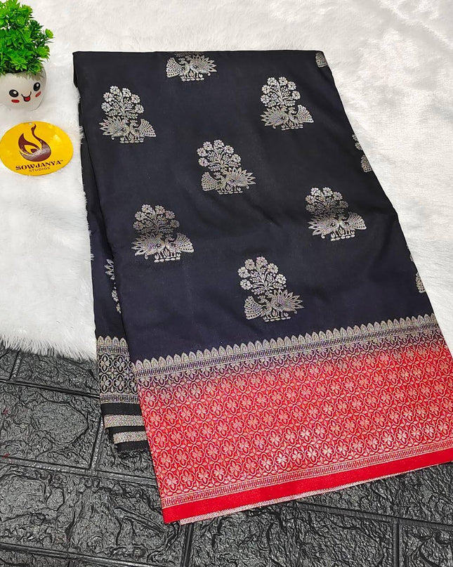 Pure Dola Silk with Zari work Sarees - SSPDS3