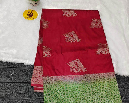 Pure Dola Silk with Zari work Sarees - SSPDS13