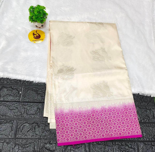 Pure Dola Silk with Zari work Sarees - SSPDS21