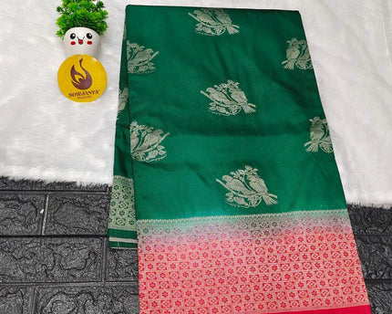 Pure Dola Silk with Zari work Sarees - SSPDS20