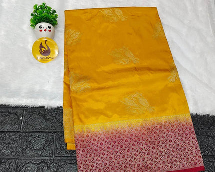 Pure Dola Silk with Zari work Sarees - SSPDS17