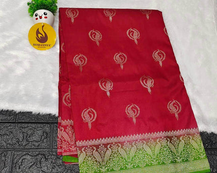 Pure Dola Silk with Zari work Sarees - SSPDS26