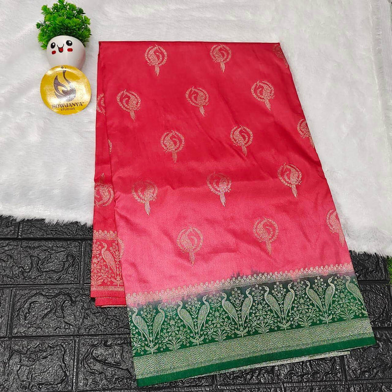 Pure Dola Silk with Zari work Sarees - SSPDS29