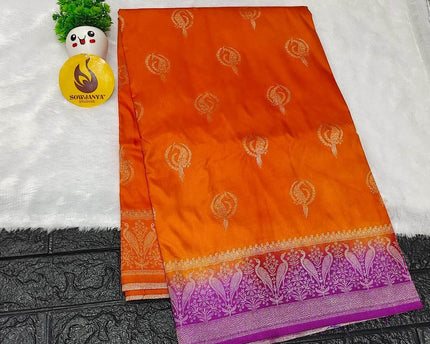 Pure Dola Silk with Zari work Sarees - SSPDS33