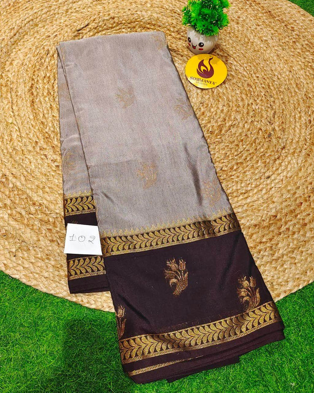 VINTAGE Seiko Gadwal Pattu Sarees - WAVE102
