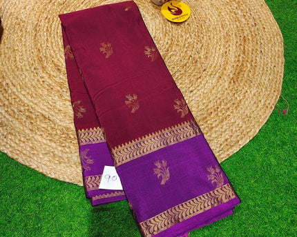 VINTAGE Seiko Gadwal Pattu Sarees - WAVE90